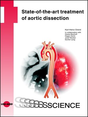 cover image of State-of-the-art treatment of aortic dissection
